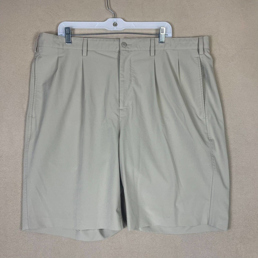 FootJoy Shorts Adult Extra Large Tan Golf Golfing Rugby Logo Mens